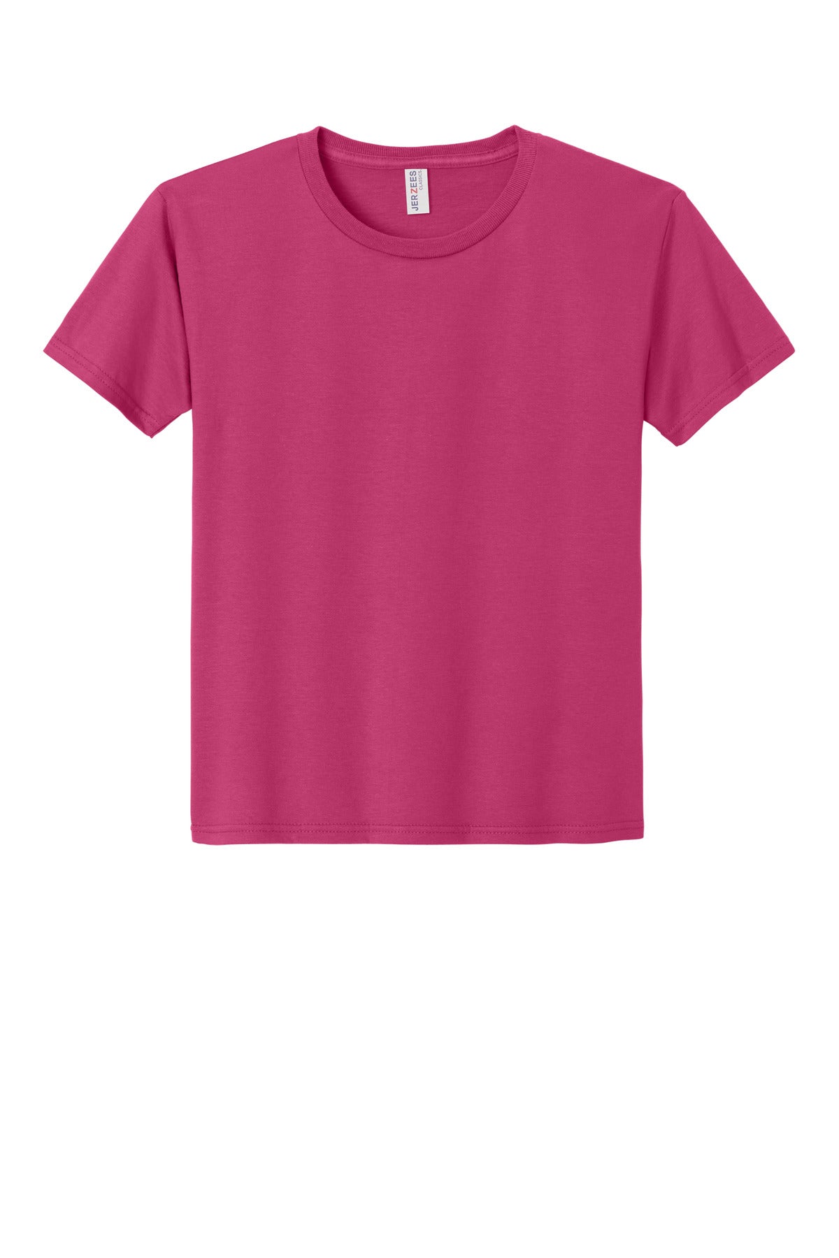Jerzees Classics Youth Cotton T-Shirt - Cyber Pink