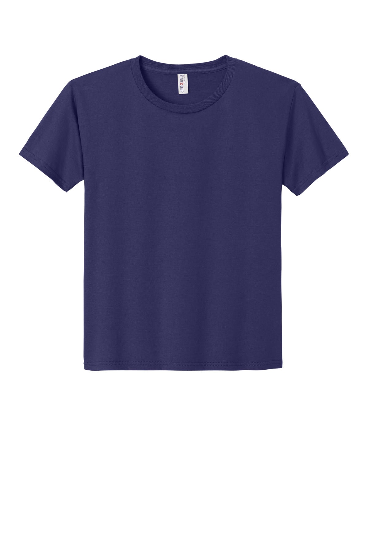Jerzees Classics Youth Cotton T-Shirt - Deep Purple