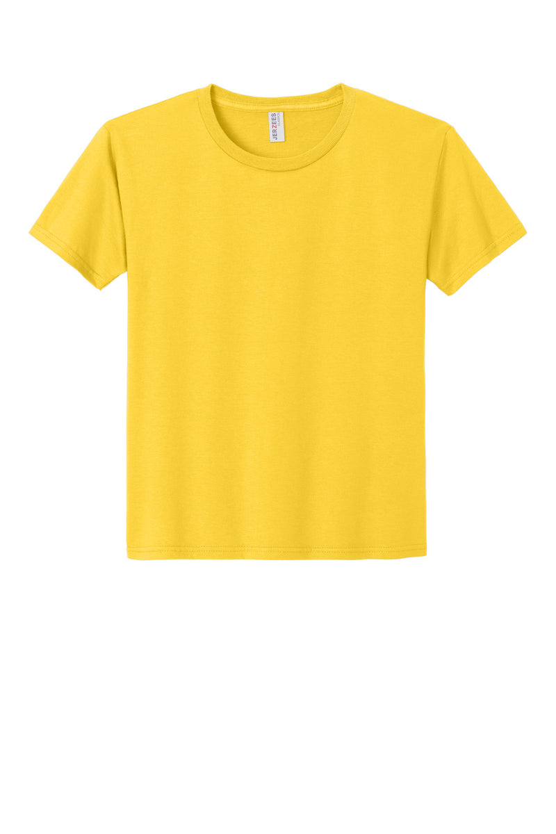 Jerzees Classics Youth Cotton T-Shirt - Island Yellow