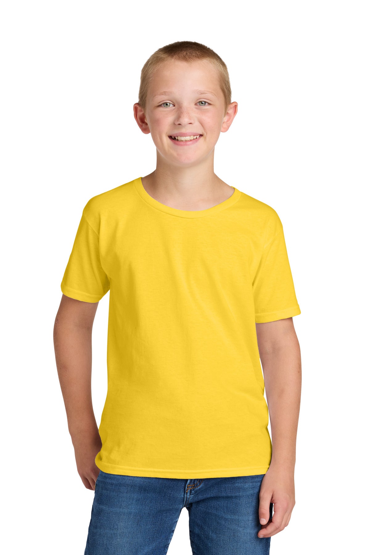 Jerzees Classics Youth Cotton T-Shirt - Island Yellow