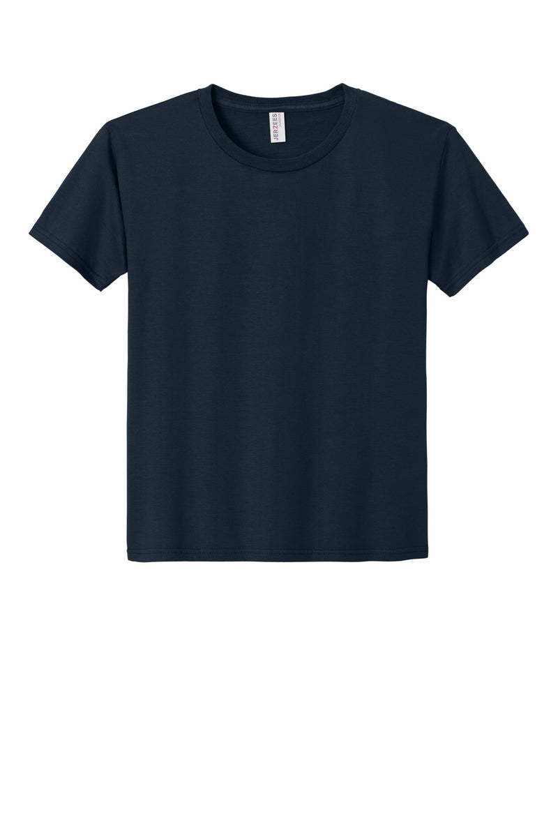 Jerzees Classics Youth Cotton T-Shirt - J. Navy