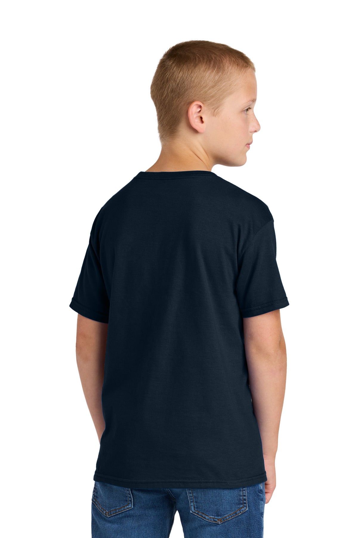 Jerzees Classics Youth Cotton T-Shirt - J. Navy