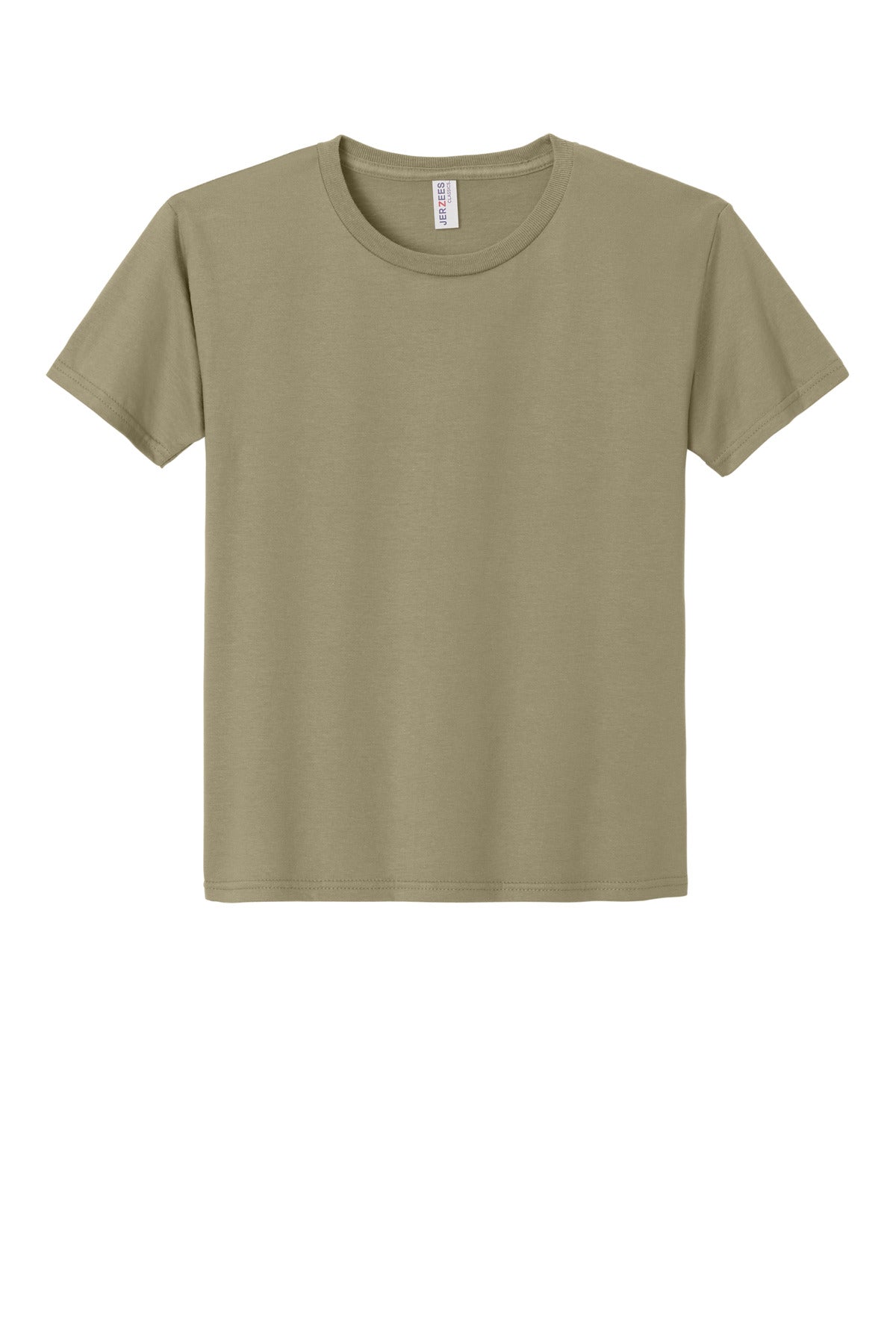 Jerzees Classics Youth Cotton T-Shirt - Khaki
