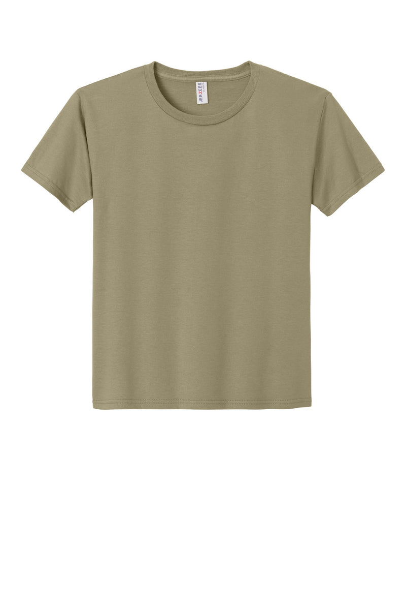 Jerzees Classics Youth Cotton T-Shirt - Khaki