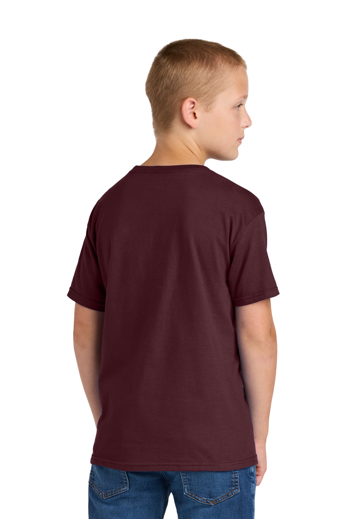 Jerzees Classics Youth Cotton T-Shirt - Maroon