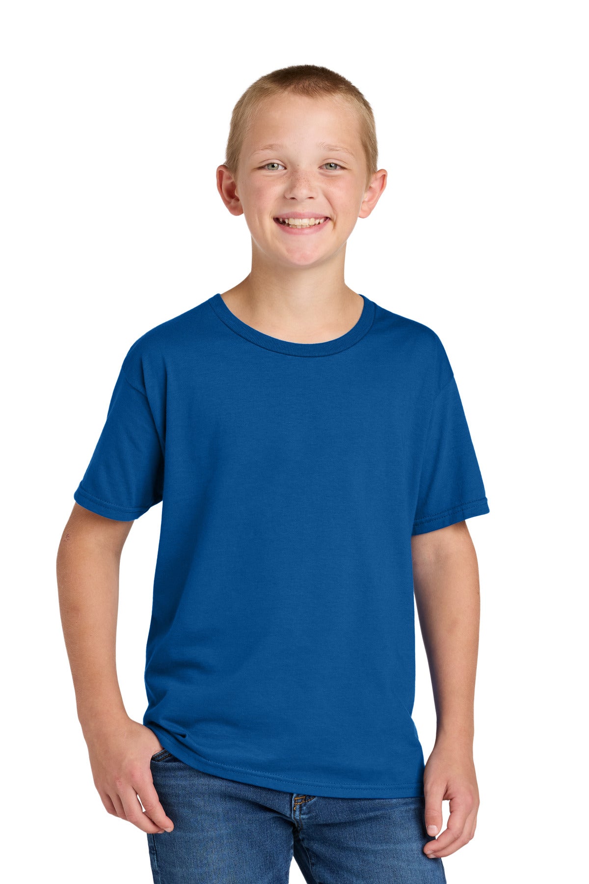 Jerzees Classics Youth Cotton T-Shirt - Rock