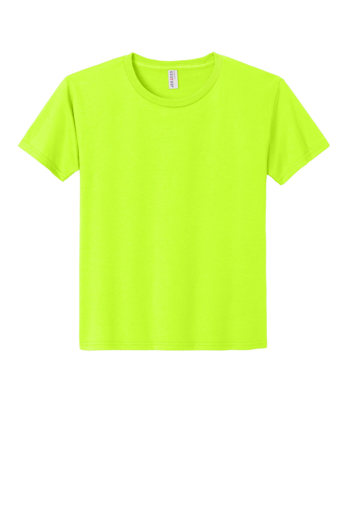 Jerzees Classics Youth Cotton T-Shirt - Safety Green