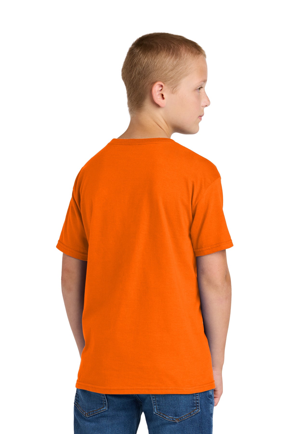 Jerzees Classics Youth Cotton T-Shirt - Safety Orange