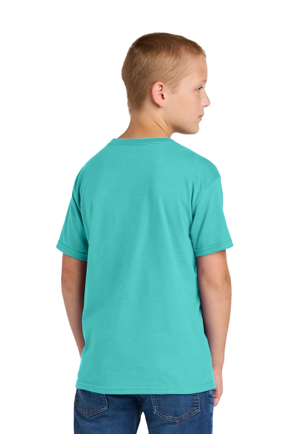 Jerzees Classics Youth Cotton T-Shirt - Scuba Blue