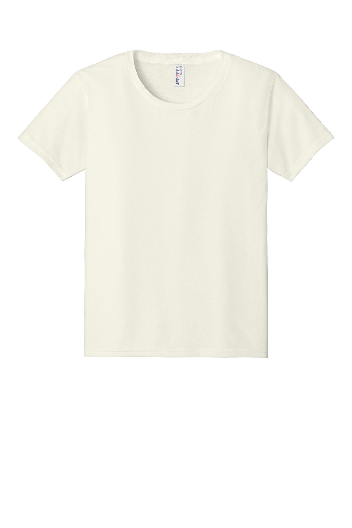 Jerzees Classics Youth Cotton T-Shirt - Sweet Cream Heather