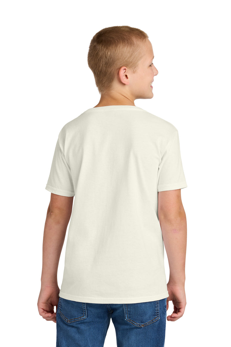 Jerzees Classics Youth Cotton T-Shirt - Sweet Cream Heather