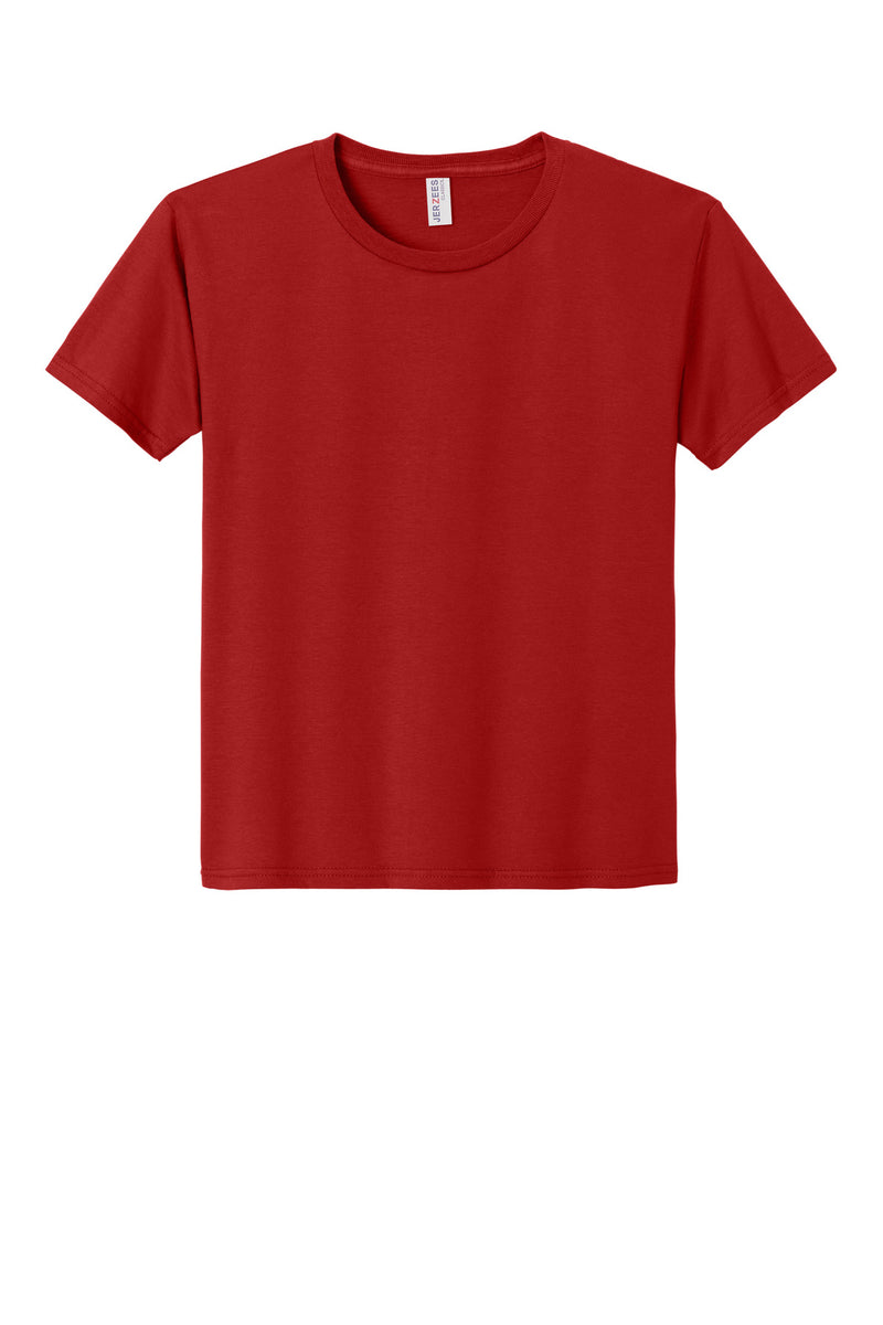 Jerzees Classics Youth Cotton T-Shirt - True Red