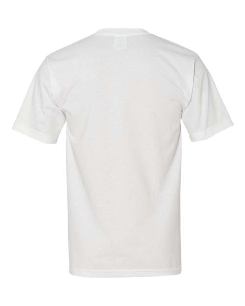 Unisex USA-Made Midweight Pocket T-Shirt - White