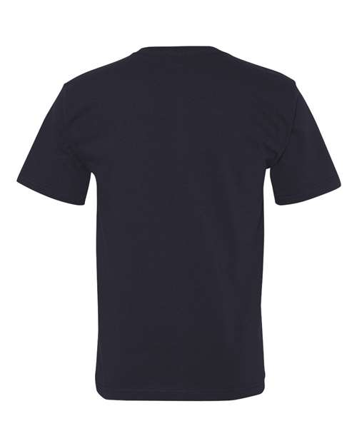 Unisex USA-Made Midweight Pocket T-Shirt - Navy