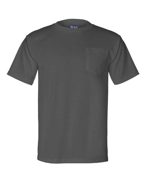 Unisex Union-Made Pocket T-Shirt - Charcoal