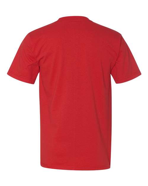Unisex Union-Made Pocket T-Shirt - Red