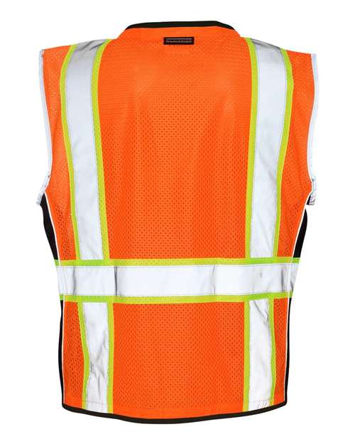 Unisex Premium Black Series® Heavy-Duty Vest - Orange