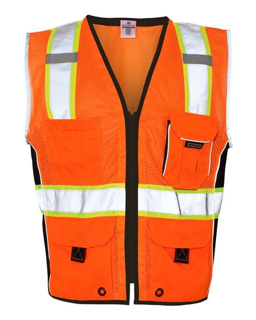 Unisex Premium Black Series® Heavy-Duty Vest - Orange