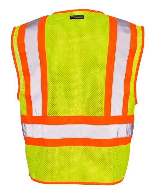 Unisex Ultra-Cool™ Contrasting Mesh Vest - Lime