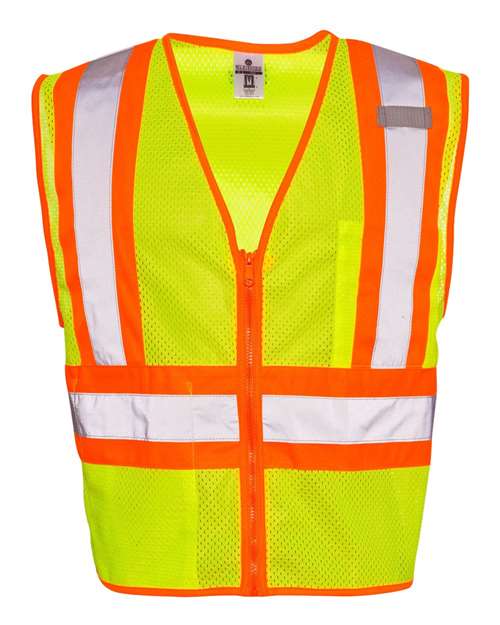 Unisex Ultra-Cool™ Contrasting Mesh Vest - Lime