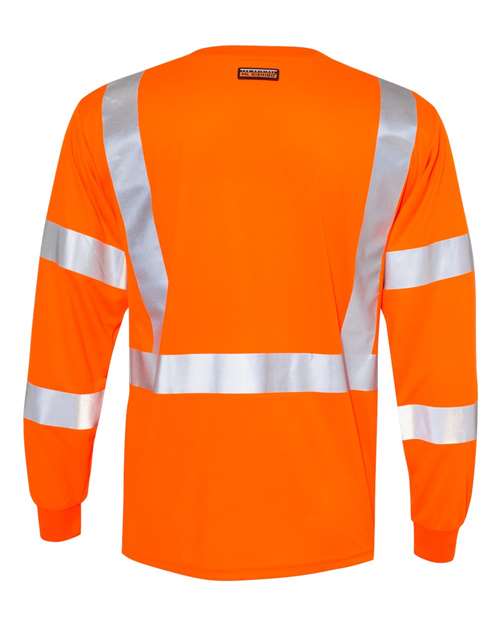 Unisex Long Sleeve Class 3 T-Shirt - Orange