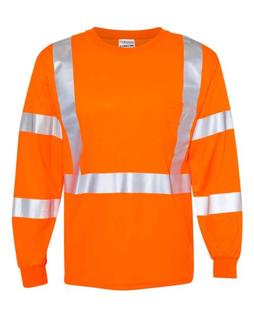Unisex Long Sleeve Class 3 T-Shirt - Orange