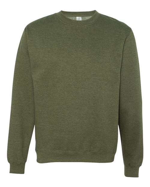 Unisex Midweight Crewneck Sweatshirt - Army Heather