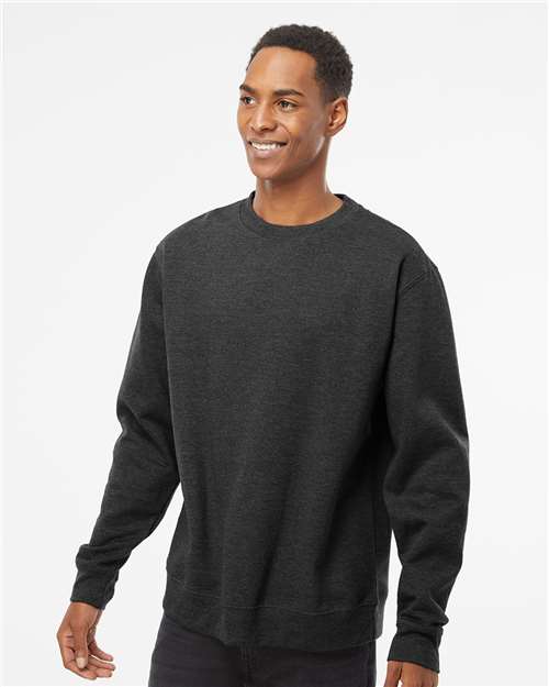 Unisex Midweight Crewneck Sweatshirt - Charcoal Heather