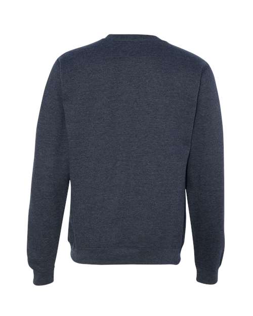 Unisex Midweight Crewneck Sweatshirt - Classic Navy Heather