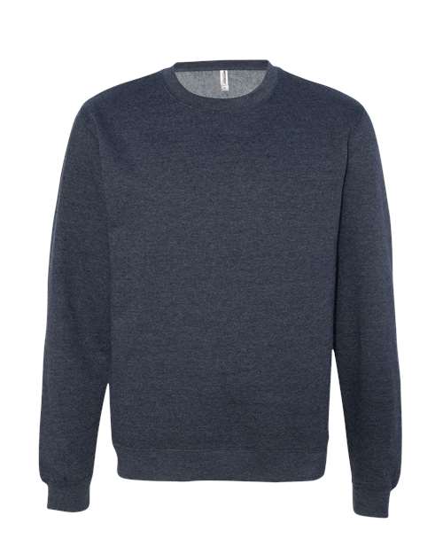 Unisex Midweight Crewneck Sweatshirt - Classic Navy Heather