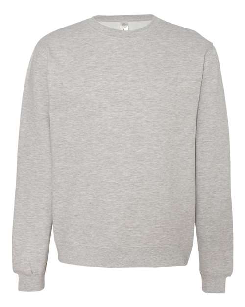 Unisex Midweight Crewneck Sweatshirt - Grey Heather