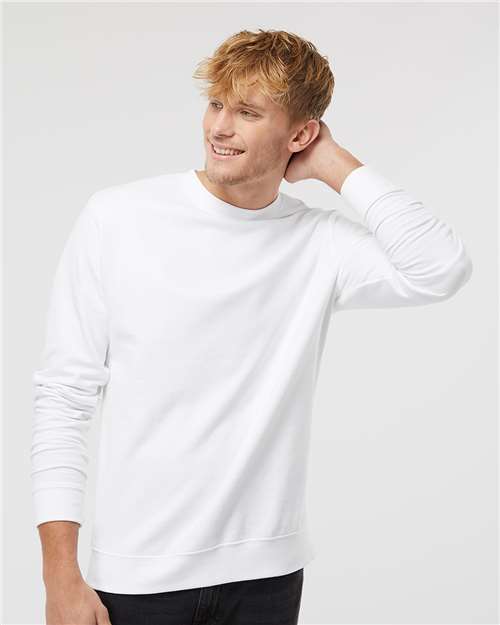 Unisex Midweight Crewneck Sweatshirt - White