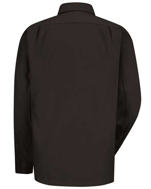 Men's Long Sleeve Work Shirt - Black