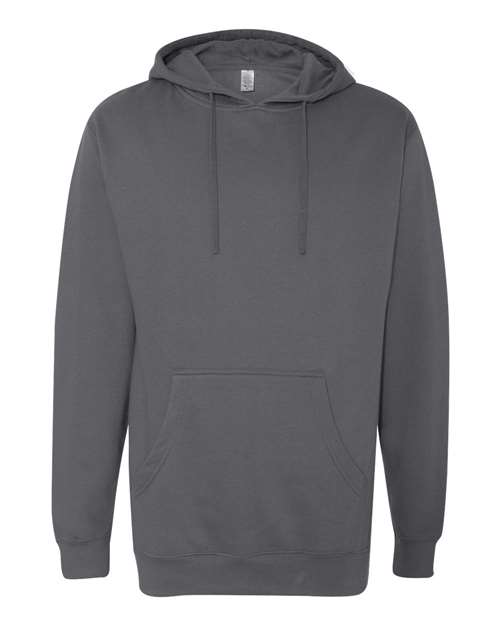 Unisex Midweight Hooded Sweatshirt - Charcoal