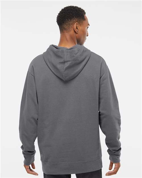 Unisex Midweight Hooded Sweatshirt - Charcoal