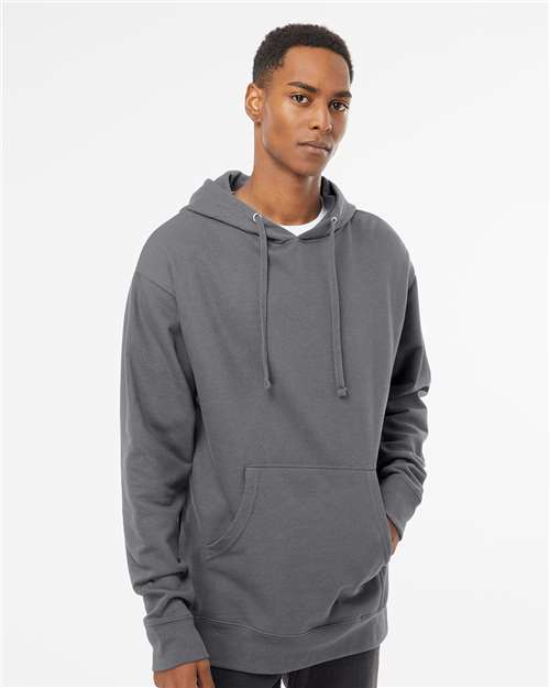 Unisex Midweight Hooded Sweatshirt - Charcoal