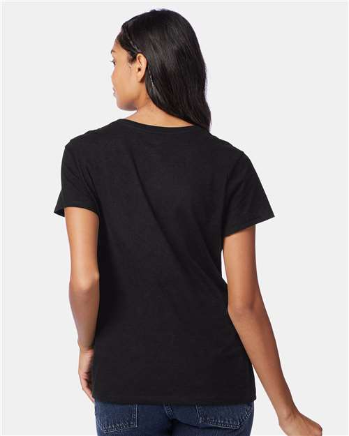 Women's Perfect-T V-Neck T-Shirt - Black