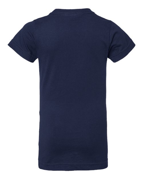 Girls' Fine Jersey Tee - Navy