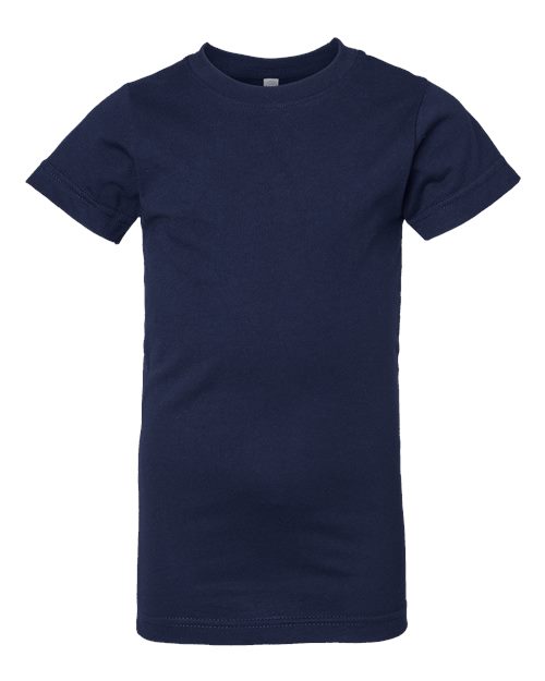Girls' Fine Jersey Tee - Navy