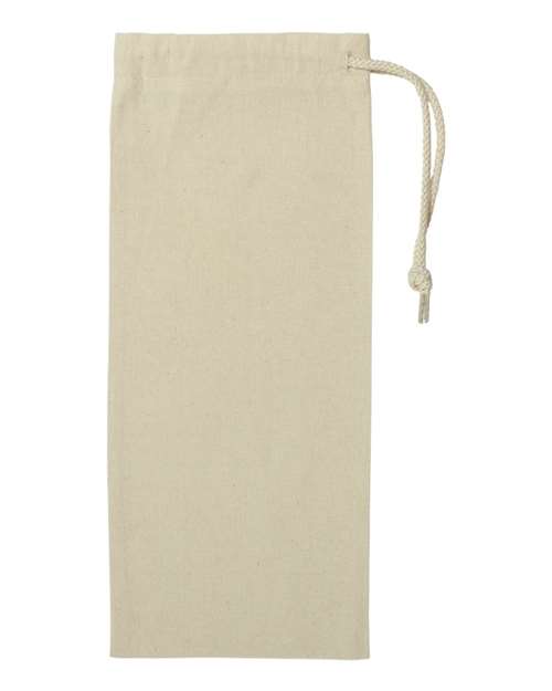 Drawcord Wine Bag - Natural