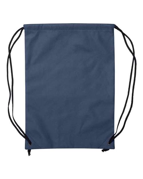 Non-Woven Drawstring Backpack - Navy