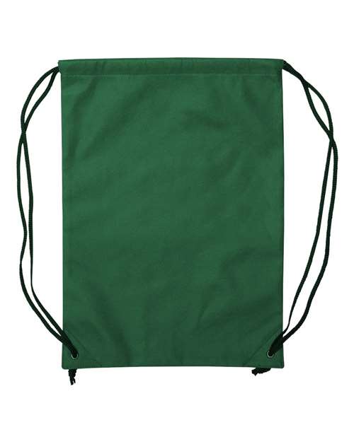 Non-Woven Drawstring Backpack - Green