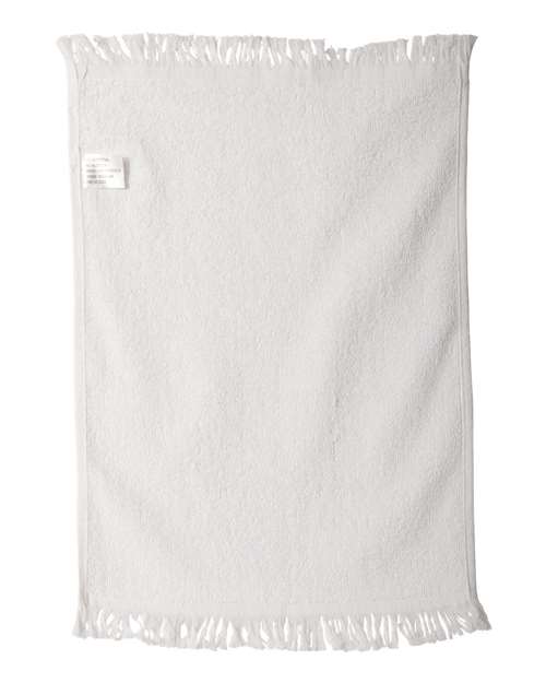 Fringed Towel - White