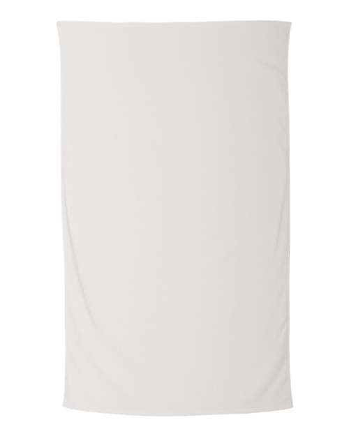 Legacy Velour Beach Towel - White