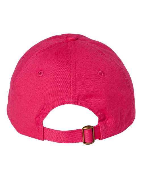 Bio-Washed Classic Dad Hat - Neon Pink
