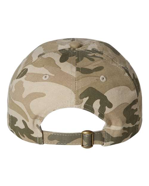 Bio-Washed Classic Dad Hat - Tan Camo