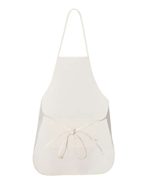 Long Butcher Block Apron - Natural