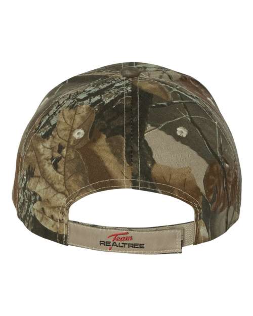 Licensed Camo Hook-and-Loop Cap - Realtree Hardwood HD