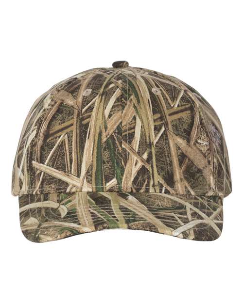 Licensed Camo Hook-and-Loop Cap - Mossy Oak Shadow Grass