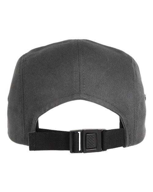 Classic Jockey Flat Bill Cap - Dark Grey
